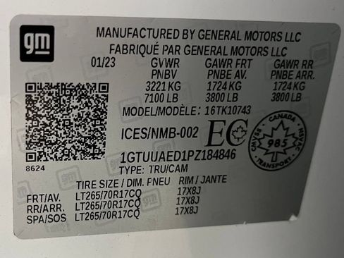 Used 2023 GMC Sierra 1500 Pro w/ Fleet Convenience Package AWD/4WD image 60
