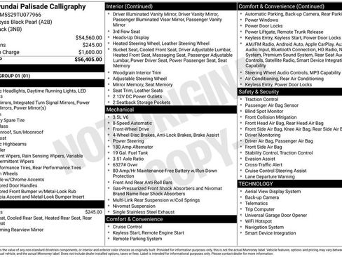 New 2026 Hyundai Palisade Calligraphy image 22