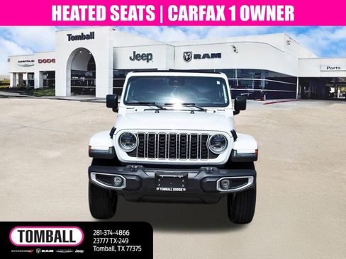 Used 2024 Jeep Wrangler Unlimited Sahara w/ Safety Group AWD/4WD image 2