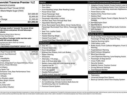 Used 2023 Chevrolet Traverse Premier FWD image 23