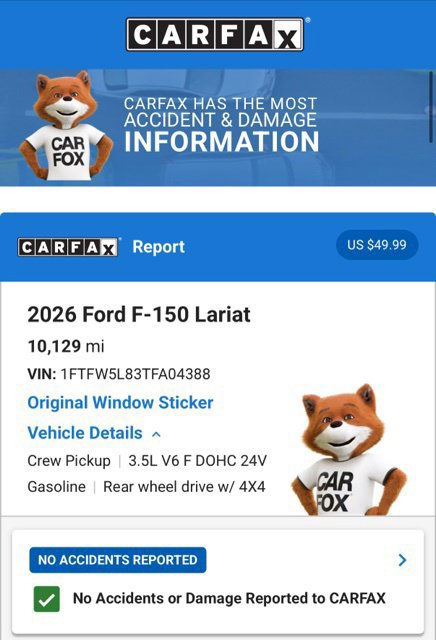 Used 2026 Ford F150 Lariat w/ Bed Utility Package AWD/4WD image 7