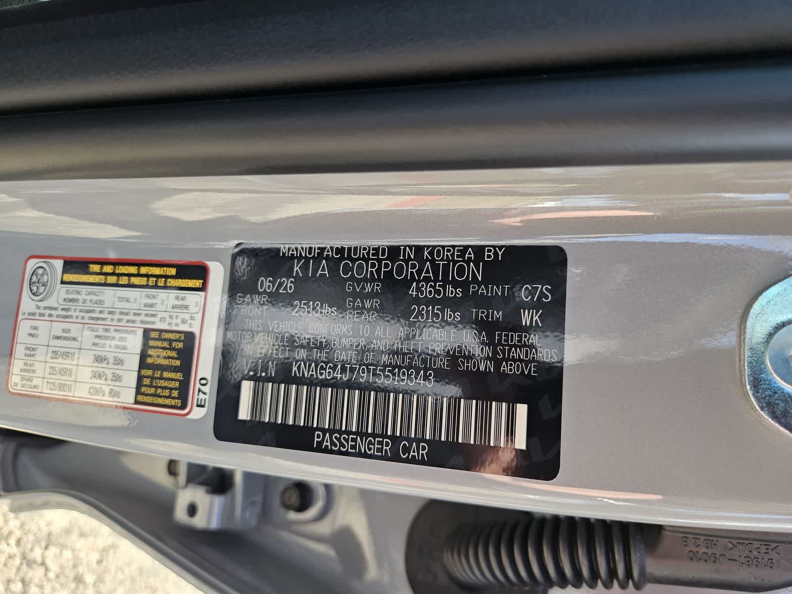New 2026 Kia K5 GT-Line FWD image 26