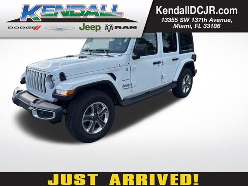 Used 2022 Jeep Wrangler Unlimited Sahara image 1