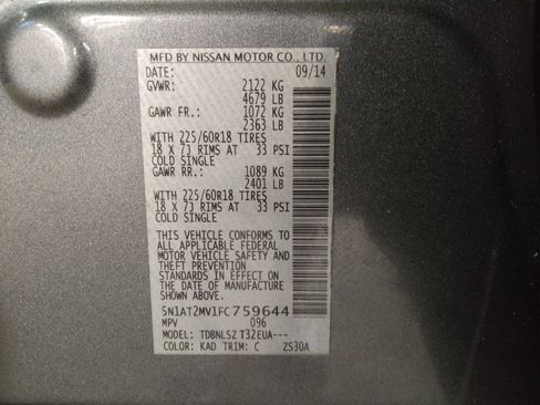 Used 2015 Nissan Rogue SL w/ SL Premium Package AWD/4WD image 33