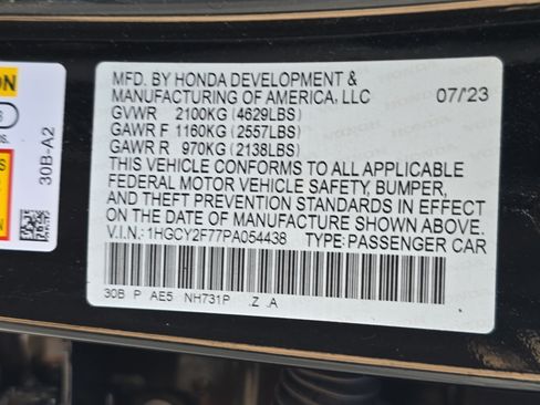 Used 2023 Honda Accord Sport image 36