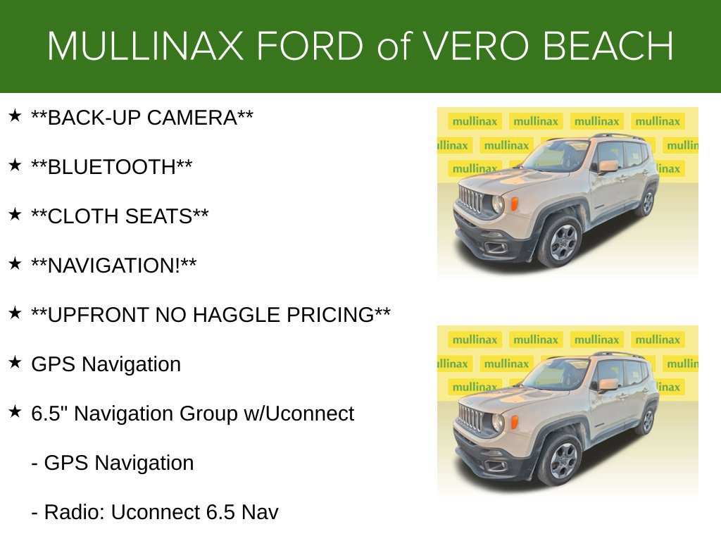 Used 2016 Jeep Renegade Latitude AWD/4WD image 6