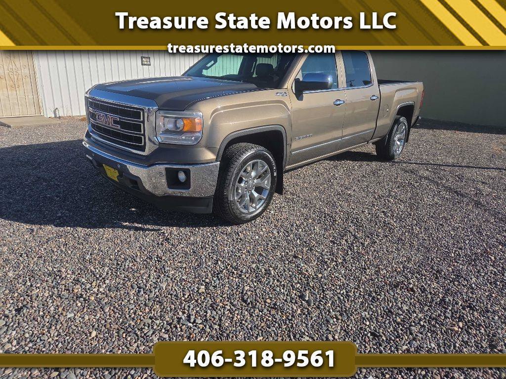 Used 2014 GMC Sierra 1500 SLT w/ SLT Crew Cab Value Package AWD/4WD image 1