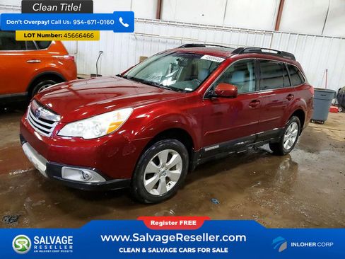 Used 2011 Subaru Outback 2.5i Limited w/ PWR Moonroof Pkg image 1