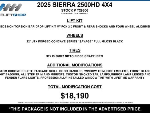 Used 2025 GMC Sierra 2500 AT4 w/ AT4 Premium Plus Package image 2