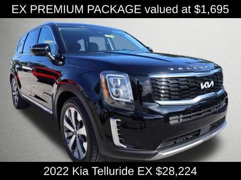 Used 2022 Kia Telluride EX w/ EX Premium Package FWD image 2
