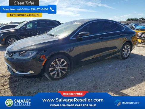 Used 2015 Chrysler 200 C w/ Navigation & Sound Group I image 1