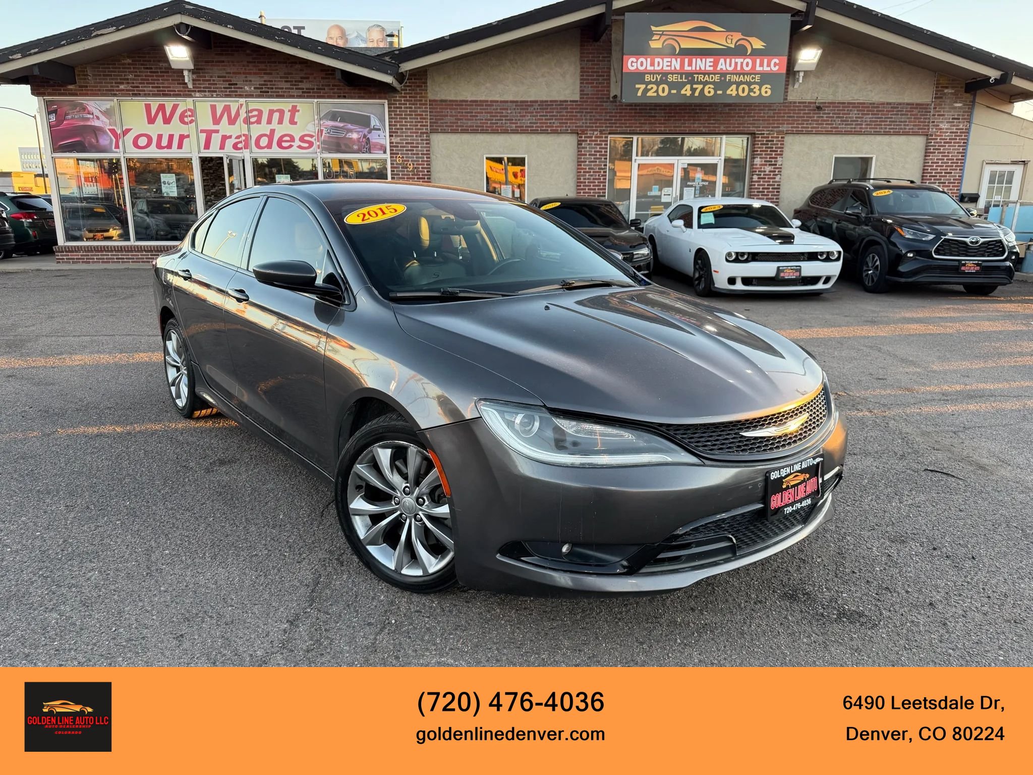 Used 2015 Chrysler 200 S w/ Navigation & Sound Group I AWD/4WD image 1