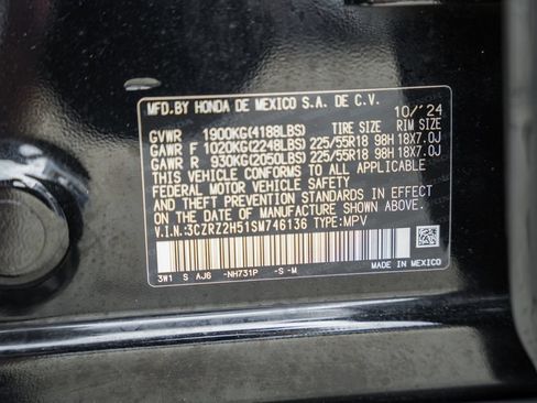 Used 2025 Honda HR-V Sport image 30