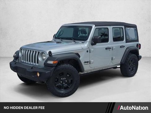 Used 2022 Jeep Wrangler Unlimited Sport AWD/4WD image 1
