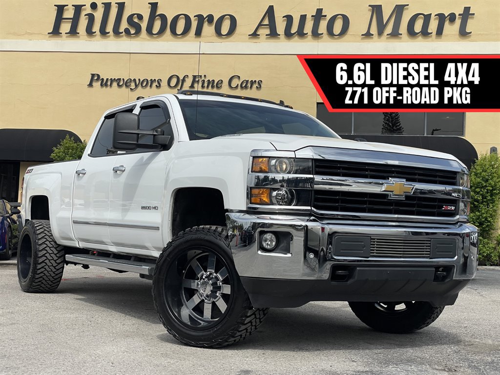 Used 2015 Chevrolet Silverado 2500 LTZ w/ Duramax Plus Package AWD/4WD image 2
