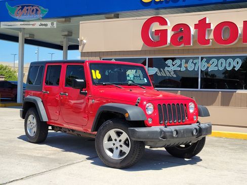 Used 2016 Jeep Wrangler Unlimited Sport w/ Quick Order Package 24S AWD/4WD image 1