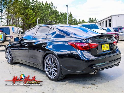 Used 2022 INFINITI Q50 Red Sport 400 w/ All Weather Package image 5