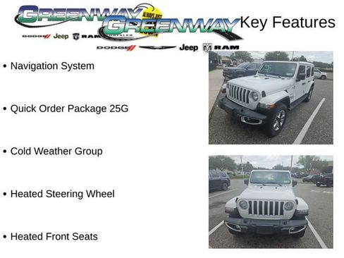 Used 2022 Jeep Wrangler Unlimited Sahara w/ Cold Weather Group AWD/4WD image 4