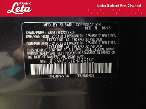 Used 2019 Subaru Forester Premium image 28