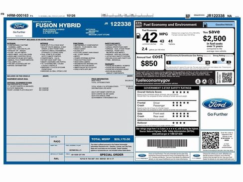 Used 2018 Ford Fusion S image 2