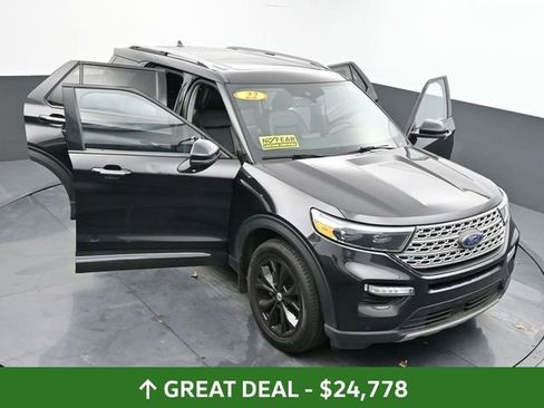 Used 2022 Ford Explorer Limited w/ Class IV Trailer Tow Package image 66