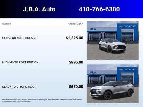 New 2026 Chevrolet Blazer LT w/ Convenience Package FWD image 5