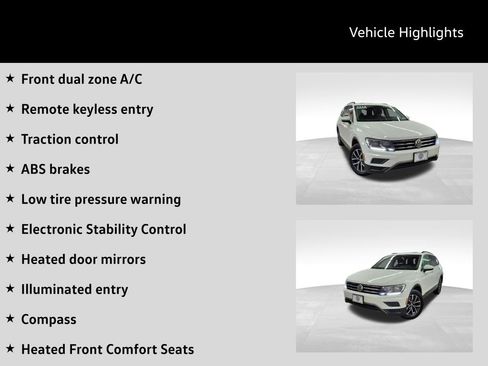 Used 2019 Volkswagen Tiguan SE w/ Panoramic Sunroof Package AWD/4WD image 16