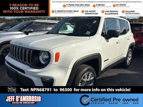 Certified 2022 Jeep Renegade Latitude image 1