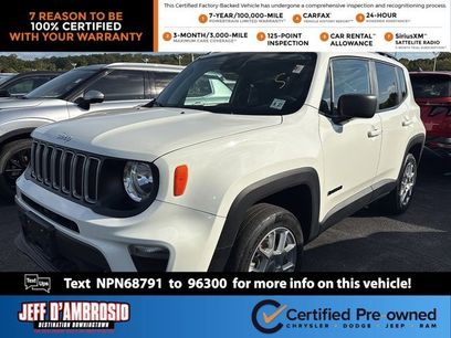 Certified 2022 Jeep Renegade Latitude