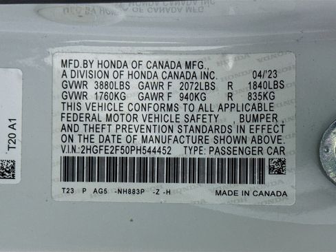 Used 2023 Honda Civic Sport image 40
