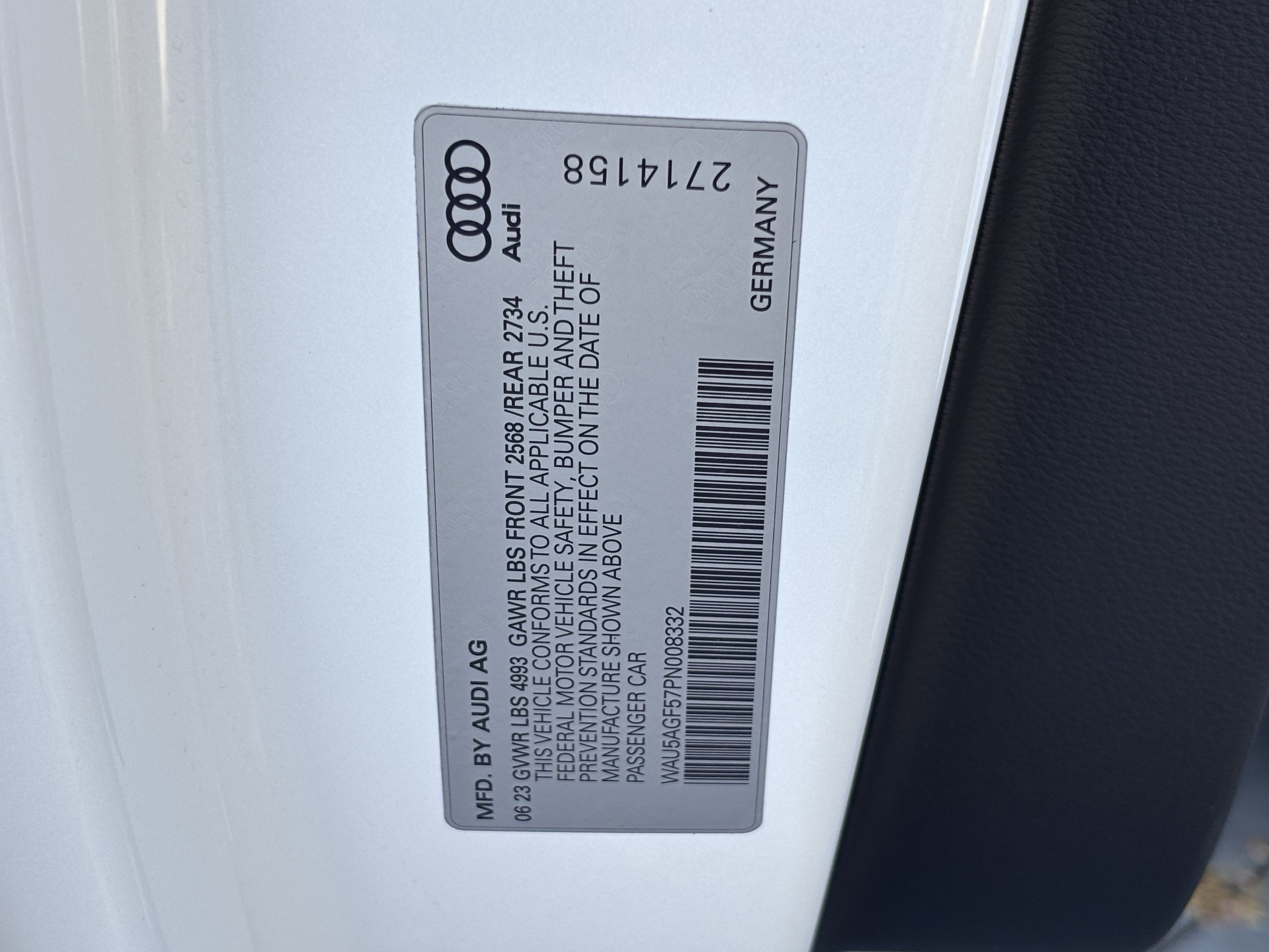 Certified 2023 Audi A5 2.0T Prestige AWD/4WD image 37
