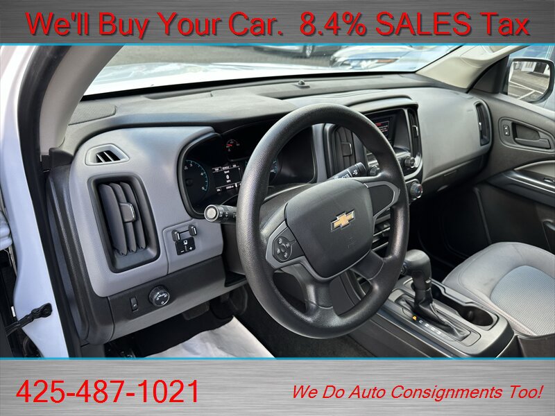 Used 2016 Chevrolet Colorado W/T w/ WT Convenience Package RWD image 21