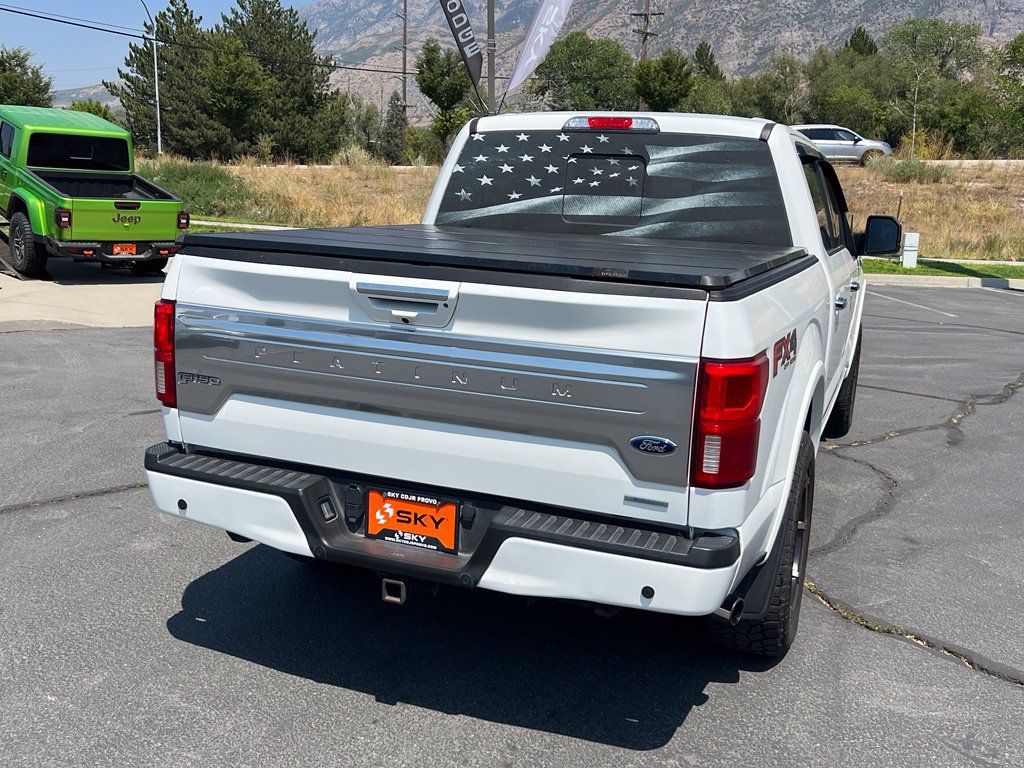 Used 2020 Ford F150 Platinum w/ Technology Package AWD/4WD image 9
