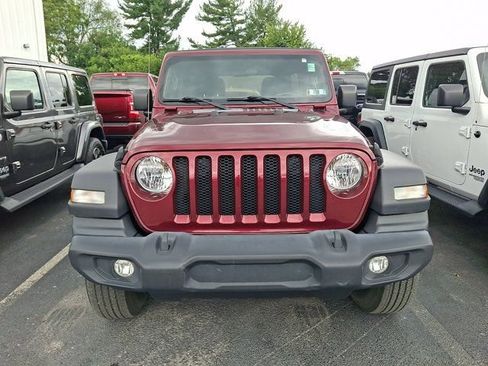 Certified 2021 Jeep Wrangler Unlimited Sport AWD/4WD image 2