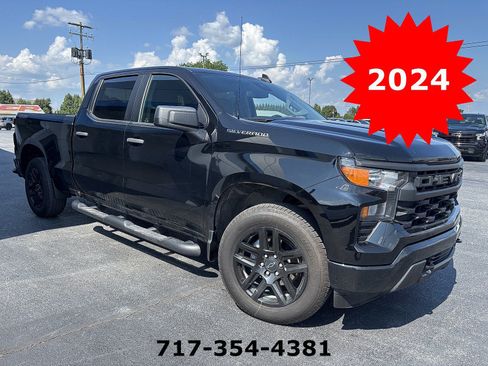 Used 2024 Chevrolet Silverado 1500 Custom AWD/4WD image 1