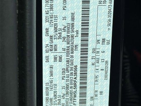 Used 2024 Ford F150 Lariat w/ Equipment Group 502A High image 28