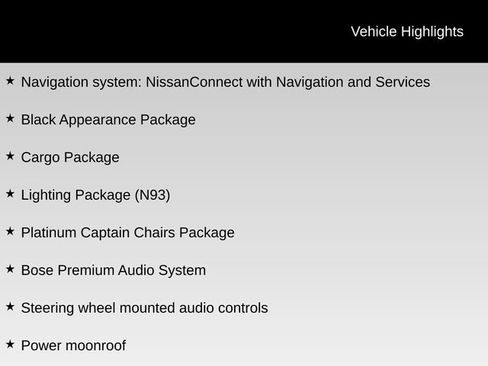 Used 2024 Nissan Pathfinder Platinum w/ Lighting Package (N93) image 5