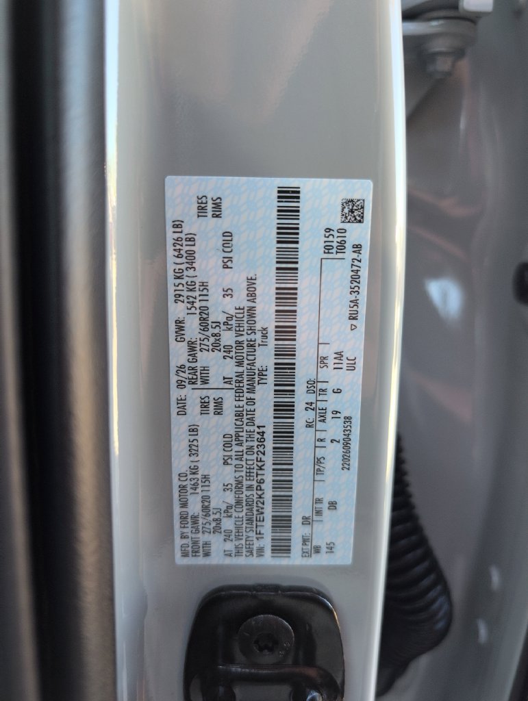 New 2026 Ford F150 STX w/ Equipment Group 200A RWD image 34