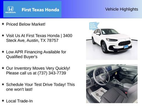 New 2026 Honda HR-V LX image 5