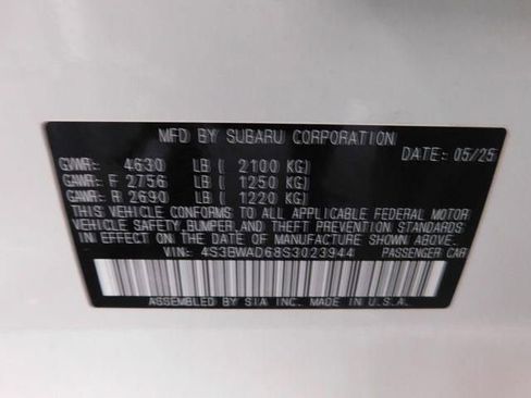 Used 2025 Subaru Legacy Premium image 42