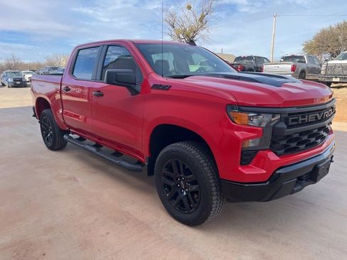 Used 2025 Chevrolet Silverado 1500 Custom Trail Boss w/ Turbomax Blackout Package image 3