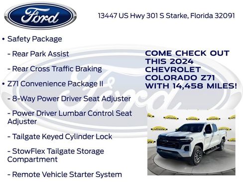 Used 2024 Chevrolet Colorado Z71 w/ Z71 Convenience Package 2 image 20