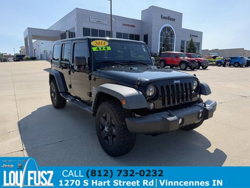 Used 2014 Jeep Wrangler Unlimited Sport w/ Quick Order Package 24S AWD/4WD image 1