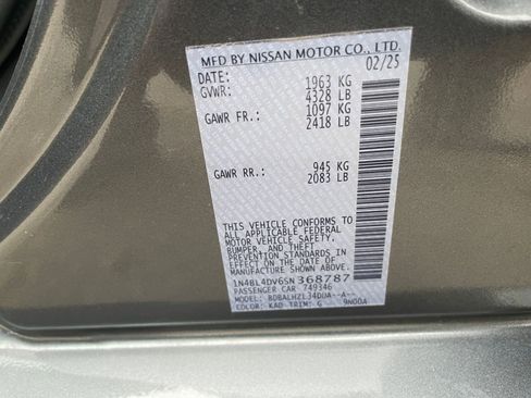 Used 2025 Nissan Altima 2.5 SV image 28