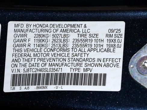 Certified 2025 Acura RDX Base image 38