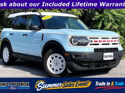 Certified 2024 Ford Bronco Sport Heritage w/ Heritage Convenience Package