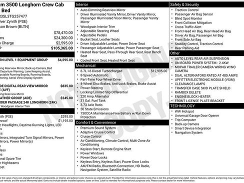 New 2026 RAM 3500 Longhorn image 34