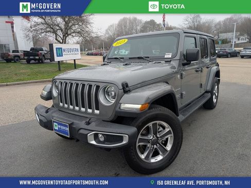 Used 2023 Jeep Wrangler Sahara w/ LED Lighting Group image 1