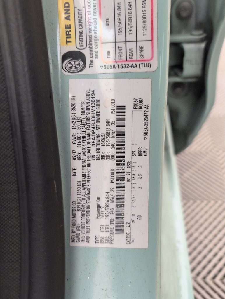 Used 2017 Ford Fiesta SE w/ Equipment Group 201A FWD image 35