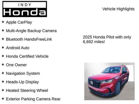 Used 2025 Honda Pilot Black Edition image 7